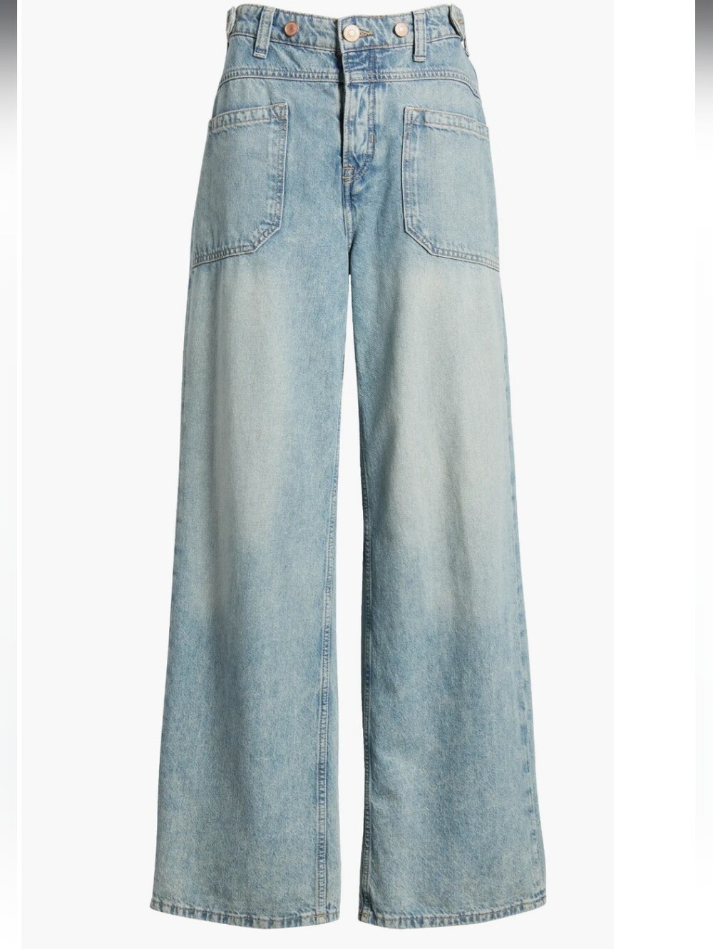 We The Free Palmer Cuffed Baggy Jeans - Picture 7 of 10